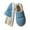 Blue, variant on Women's Lined Slippers for Indoor Outdoor Use Soft Sole Shoes Designed for Winter Comfort and Warmth
