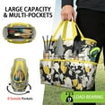 thumbnail image 2 of Garden Tool Bag,Pioneer Flower Floral Print Pattern Garden Tool Organizer,Garden Gifts,Waterproof Multi-Pocket Garden Tool Storage 11.8x5.5x11.4 Inch(Tools NOT Included), 2 of 6
