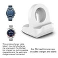 thumbnail image 3 of Para Michael Kors Access Sofie/Bradshaw/Grayson cargador de reloj inalámbrico soporte de carga Base de soporte con Cable USB de 1m, 3 of 5