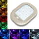 thumbnail image 3 of Luz de techo interior LED para coche | Control de voz de 8 colores | Lámpara de techo delgada recargable por USB | Instalación magnética, 18 LEDs, ajuste universal, ahorro de energía, uso en el, 3 of 6