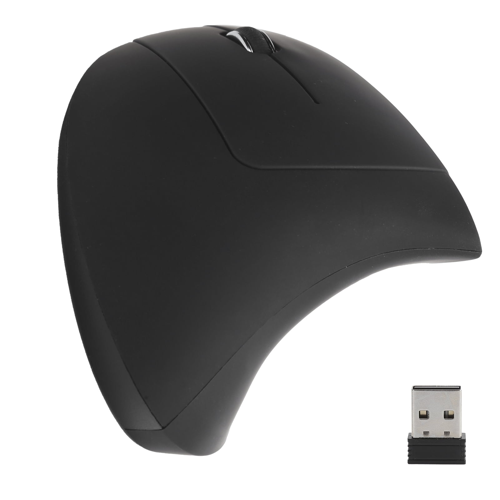 Left Hand Mouse, Plug And Play Mouse Ergonomic For Laptop For Office