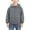 Gray, variant on Lutiedan Zip Up Jacket for Boys Long Sleev Hooded Windproof Jackets Casual Lightweight School Outerwear with Pocket Size 4-13,Light Blue