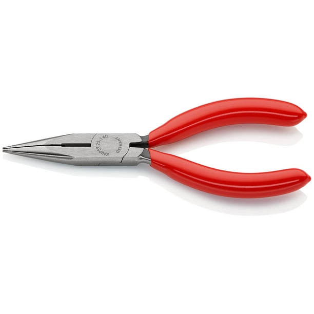 KNIPEX 25 01 140 SB Pinza de montaje (pinza de radio) recubierto de plástico acabado pavonado 140 mm