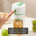 thumbnail image 2 of Licuadora portátil, licuadora de tamaño personal para batir, exprimidor eléctrico automático de taza de mano, adecuado para deportes y viajes A, 2 of 3