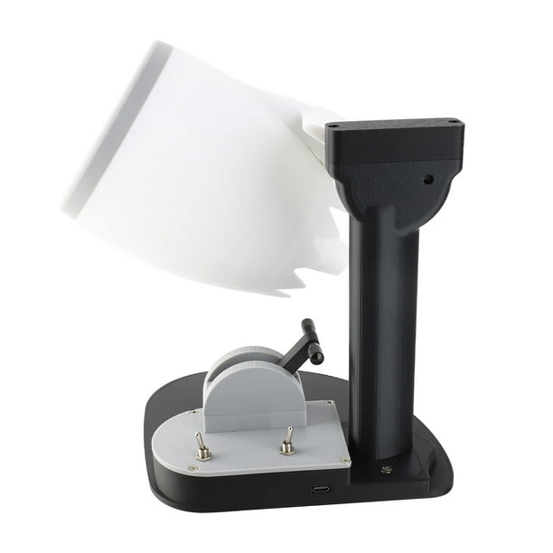 Ventilador Circulador de Aire Portátil, Silencioso, Fuerte, De 3 Velocidadas, Ventilador de Mesa, Ventilador de Escritorio, USB para Dormitorio, Oficina, Hotel Con Aspecto