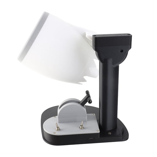 Ventilador Circulador de Aire de Mesa, Ventilador de Escritorio USB Portátil de 4000 RPM, Silencioso, 3 Velocidadas de Engranje, Fuerte fljo de Aire, Efecto Humidificador