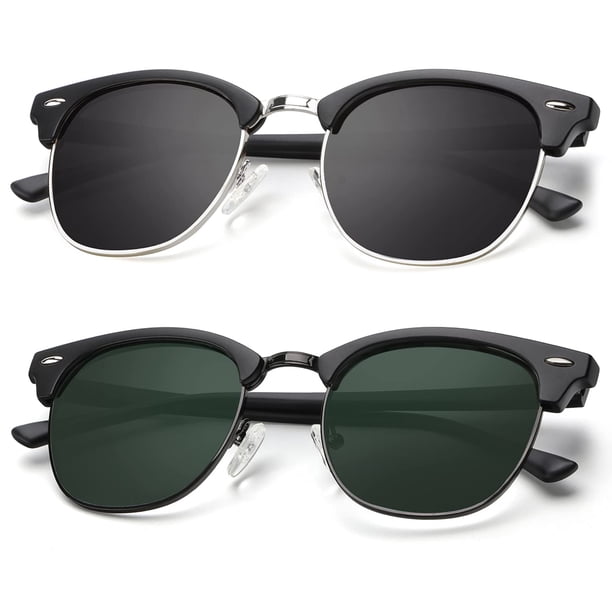Gafas de sol KALIYADI polarizadas semisin montura que bloquean los rayos UV