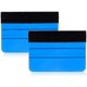 thumbnail image 1 of Felt Edge Squeegee, Car Vinyl Wrap Tool, Vinyl Squeegee Scraper, Vinyl Straight Scraper Tool For Car Vinyl Wrap Window Tinting Film (5pcs, Blue, 1 of 5
