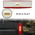 thumbnail image 2 of Luz de freno trasera LED roja para Polaris Ranger 400 570 800 Efi de tamaño mediano Afortunado Sencillez, 2 of 5