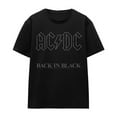 thumbnail image 1 of AC/DC  Adult Back In Black T-Shirt, 1 of 5