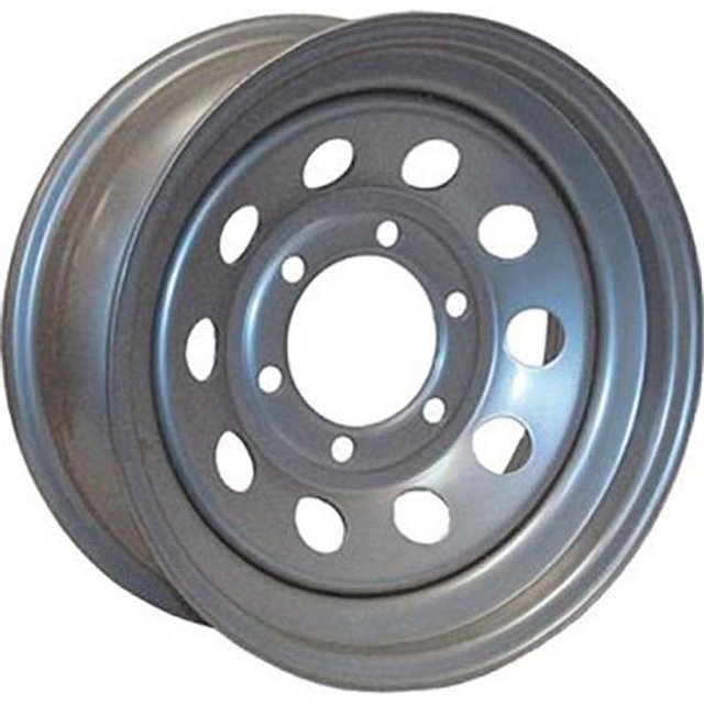 15 x 5 Mod 5h-4.5 Tires & Wheels, Silver