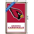thumbnail image 3 of NFL Arizona Cardinals - Logo 21 Wall Poster, 22.375" x 34", Framed, 3 of 3