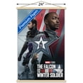 thumbnail image 3 of Marvel Falcon and Winter Soldier - Group One Sheet Wall Poster with Wooden Magnetic Frame, 22.375" x 34", 3 of 5