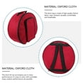 thumbnail image 2 of Mutably 13- 14 inch Snare Drum Bag Oxford Cloth Drum Gig Bag Cases Covers Backpack For Concert Storage And Transport ( Red ), 2 of 10