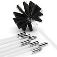 thumbnail image 1 of Dryer Duct Cleaning Kit Lint Remover Can Use with a Power Drill Includes 8 Flexible Rods, Synthetic Brush Head, 1 of 9