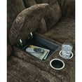 thumbnail image 2 of Signature Design by Ashley Soundwave Chocolate Reclining Loveseat with Console, 2 of 2