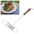 thumbnail image 4 of BBQ Barbecue Branding Iron Tool for Meat Steak Burger with 55 Letters (Silver), 4 of 7