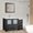 Espresso, variant on Vanity Art 48 in. W Single Sink Modern Bathroom Vanity with Ceramic Top and Free Mirror