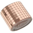 thumbnail image 2 of 1 rollo de mini espejo cuadrado autoadhesivo de vidrio, adhesivo de mosaico para pared, 2 of 6