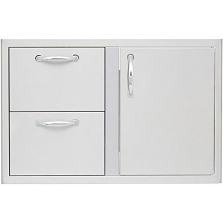 - Blaze 32-inch Access Door & Double Drawer Combo