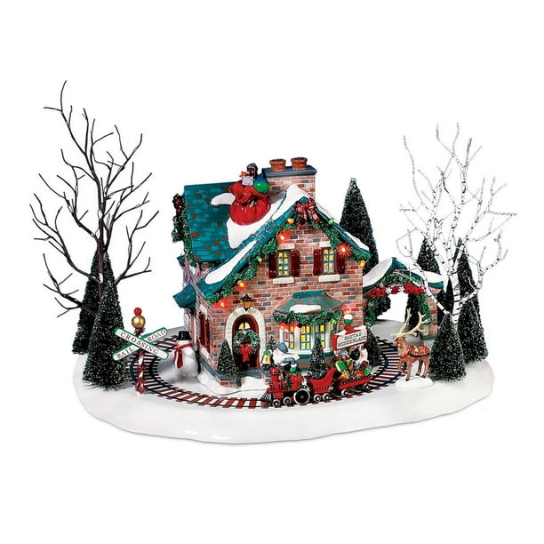 Department 56 Snow Village Santa Wonderland House Christmas Lane 55359