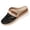 Slipper - Black, variant on Casual Shoes for Women Closed Toe Slip On Mules Intricate Crochet Mesh Upper with Buckle Strap Espadrille Sole Outdoor Walking Footwear Summer Getaways