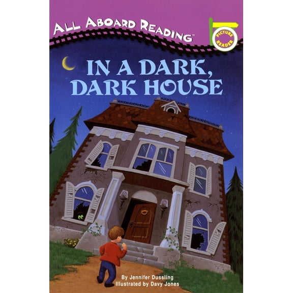 All Aboard Reading In a Dark, Dark House, (Paperback)