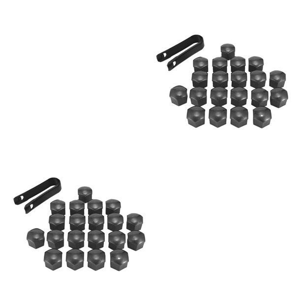Scienceny 21 unidades/juego de herramientas de extracción de cubierta de plástico a prueba de polvo, tapa antipolvo para tuerca de rueda de coche, 17cm T39 2piezas Scienceny CBP120953