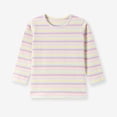 thumbnail image 2 of Falkdiz Boys Long Sleeve Shirts Basic Loose Pullover Sport Travel Graphic Crew Neck Tshirts for Boys,Multicolor,Size: 1-2, 2 of 7