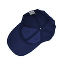 thumbnail image 4 of Glory Max Plain Solid Baseball Cap Sun Visor Adjustable Ball Hat Navy, 4 of 5