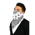 thumbnail image 3 of Large Bandanas 27 x 27 | Versatile Biker Rags | Classic Paisley Bandana Pattern, 3 of 5