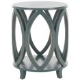 thumbnail image 1 of Hawthorne Collection Pine Wood Accent Table in Dark Teal, 1 of 5
