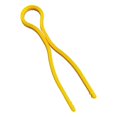 thumbnail image 1 of Wosthever Abrazadera de soporte de bobina, accesorios de costura de plástico, suministro de bordado, máquina organizadora de hilos, gran regalo Artesanía amarillo, 1 of 6