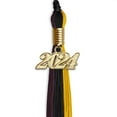 thumbnail image 6 of Endea Graduation Black/Gold/Maroon Graduation Tassel with Gold Date Drop, 6 of 9