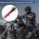 thumbnail image 3 of Accesorios para Casco de Motocicleta Decoración Lazo Coleta para Cascos de Motocicleta Bicicleta Esquí Negro Rosa Rojo Seda de Alta Temperatura Pegamento PU 1 Juego, 3 of 6