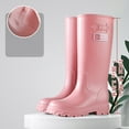 thumbnail image 6 of KANG Women Rain Shoes Shoes Comfortable Light Ankle Rain Boots Frosted Rain Boots Collar Gardening Boots Ultra Lightweight Portable Garden Shoes Outdoor Rain Boots, 6 of 6