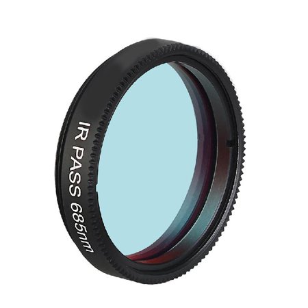 

JUNTEX IR Pass Filter Telescope Filter 1.25 Inch 685nm Reduce the Effects of Seeing