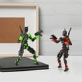 thumbnail image 7 of 8 Inch T13 Action Figure Assembled, Titan 13 Robot Action Figure, 3D Printed Toys Robot T13 Action Figures, for Office Desks and Birthday Cake Decorations (Multicolor), 7 of 7