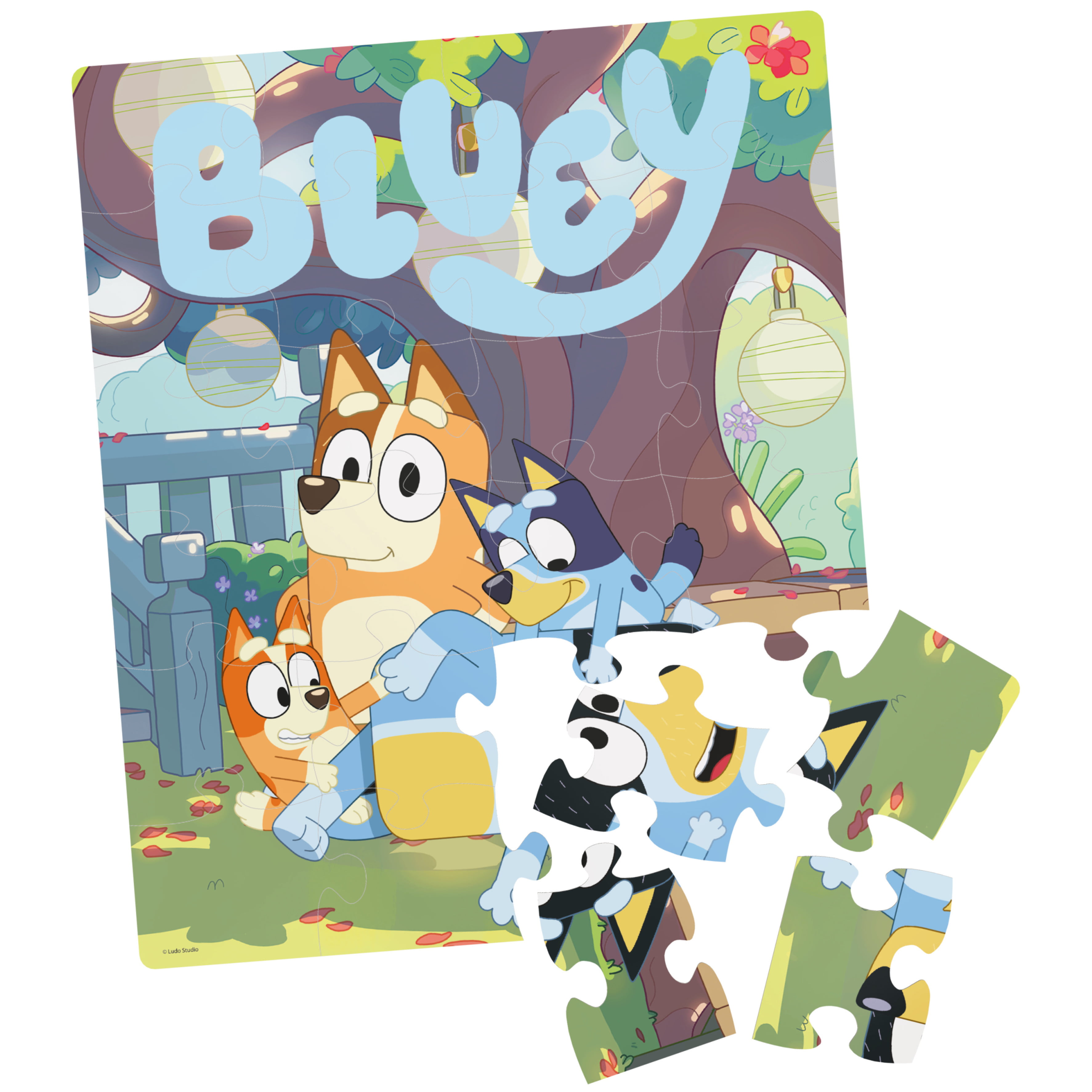 Buy Bluey Lunchbox Tin With Puzzle and Toy Figure Bluey Bluey Toys