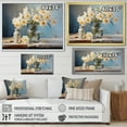 thumbnail image 4 of Designart "Rural Daffodil Still Life" Daffodils Floater Framed Wall Decor, 4 of 5