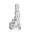 thumbnail image 3 of Studio 350 Silver Resin Bohemian Buddha Sculpture 8 x 5 x 12, 3 of 5