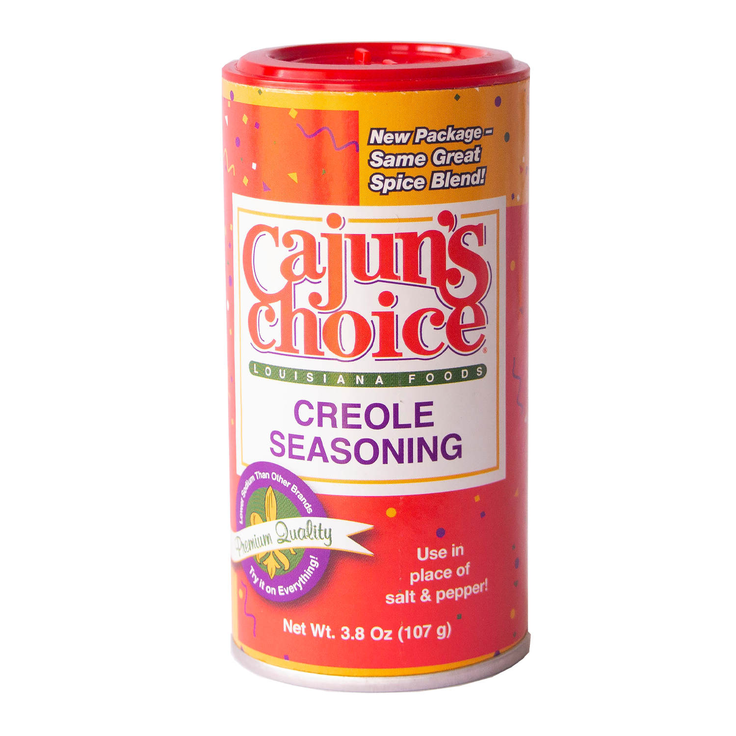 (12 Pack)Cajuns Choice, Creole Seasoning, 3.8 oz.