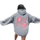 thumbnail image 1 of Sudadera con capucha Pink Palm Puff para mujer, sudadera con capucha gráfica rosa Palm Puff sudadera preppy unisex, To Live For the Hope of it All en lila Gris claro M, 1 of 6