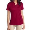 thumbnail image 1 of Women's Golf Polo T Shirts Lightweight Moisture Wicking Short Sleeve Shirt Tennis Shirt Quick Dry Non-Button XS-4XL, 1 of 8