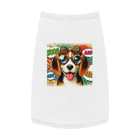 Pet Tank Top Wacky Beagle Pop Art Dog