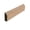 Red Oak, variant on EWBS21 Baseboard Shoe 1-1/8" Tall x 3/8" Beveled Edge. Unfinished