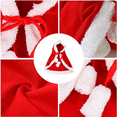 thumbnail image 4 of Trajes navideños para gatos Apuakthei, capa navideña suave y gruesa con sombrero, disfraz navideño para perros y gatos, capa para mascotas, 4 of 7