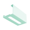 thumbnail image 2 of Under Cabinet Paper Towel Holder Wall Mounted Tissue Rack Kitchen Bathroom No Punching Roll Organizer Space Saving Household Storage For Kitchen Bathroom Cabinet Use Counter Shelf Home, 2 of 6