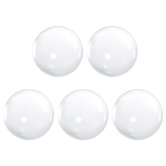 35mm(1.4-inch) Acrylic Contact Juggling Ball Ornament Clear 5pcs