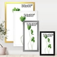 thumbnail image 4 of Designart 'Field Green Plant Detail Clover' Farmhouse Framed Art Print, 4 of 4